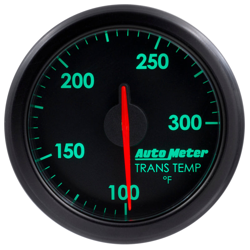 Autometer 2-1/16" Trans Temp, 100-300`F, Airdrive, Black 9157-T User 5