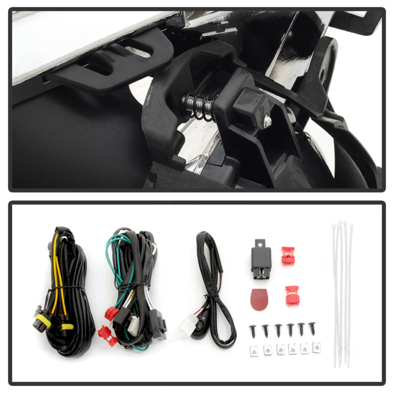 Spyder Chevrolet Trax 2015-2016 OEM Fog Lights W/Cover and Switch Clear FL-CTRAX13-C 9031595 9031595 User 1