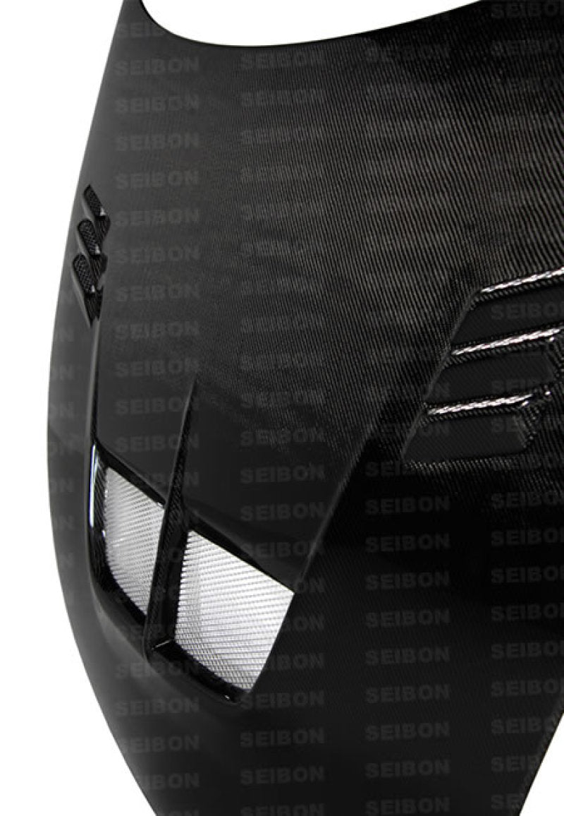Seibon 09-12 Nissan 370z/Fairlady Z (Z34) BD-style Carbon Fiber Hood HD0910NS370-BD HD0910NS370-BD Photo - Primary