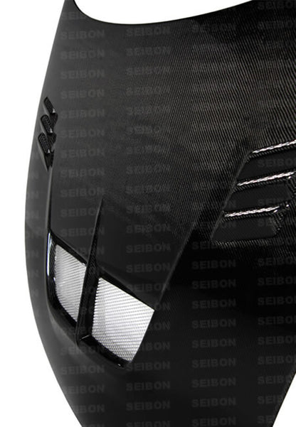 Seibon 09-12 Nissan 370z/Fairlady Z (Z34) BD-style Carbon Fiber Hood HD0910NS370-BD HD0910NS370-BD Photo - Primary