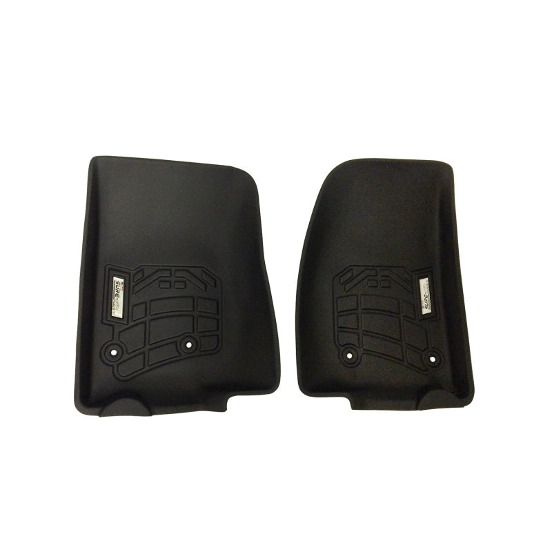 Westin 2014-2018 Jeep Wrangler/Wrangler Unlimited Wade Sure-Fit Floor Liners Front - Black 72-110066 72-110066 Photo - Primary