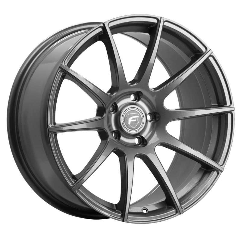 Forgestar CF10 19x10 / 5x120.65 BP / ET30 / 6.7in BS Gloss Anthracite Wheel F20390062P30 F20390062P30 Photo - Primary