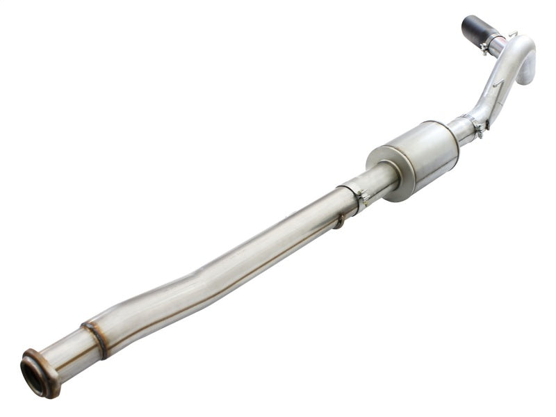 aFe Cat-Back Aluminized Steel Exhaust System Black - Ford F-150 2015 49-03069-B Photo - Unmounted