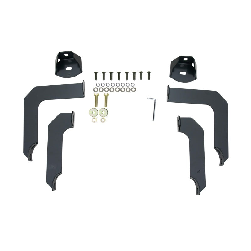 Westin 2014-2018 Chevy Silv 1500 Dbl Cab (6.5 ft Bed) Platinum 4 Oval WTW Nerf Step Bars - Black 24-54545 24-54545 Photo - Unmounted