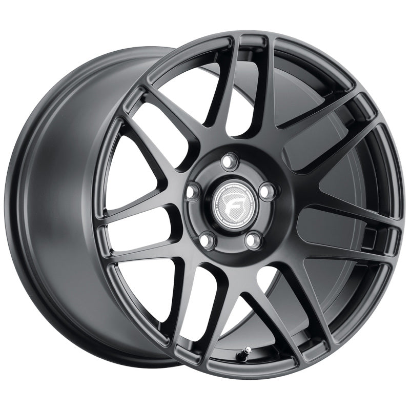 Forgestar F14 18x9 / 5x114.3 BP / ET35 / 6.4in BS Satin Black Wheel F15289065P35 F15289065P35 Photo - Primary