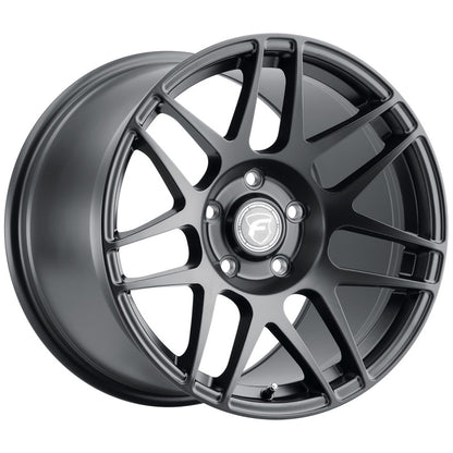 Forgestar F14 18x9 / 5x114.3 BP / ET35 / 6.4in BS Satin Black Wheel F15289065P35 F15289065P35 Photo - Primary