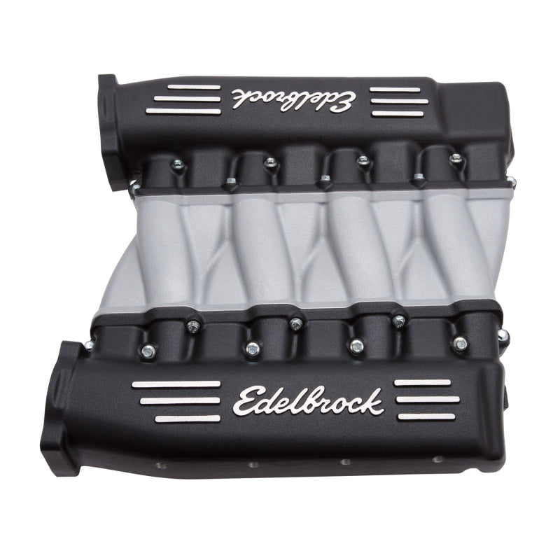 Edelbrock Black Cross - Ram LS3 Intake Manifold Chevy LS, with Plenums 71413 Photo - Primary