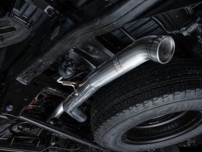 AWE Tuning AWE 0FG Exhaust for 3rd Gen Toyota Tundra - BashGuard Only 3015-28063 3015-28063 Photo - Mounted