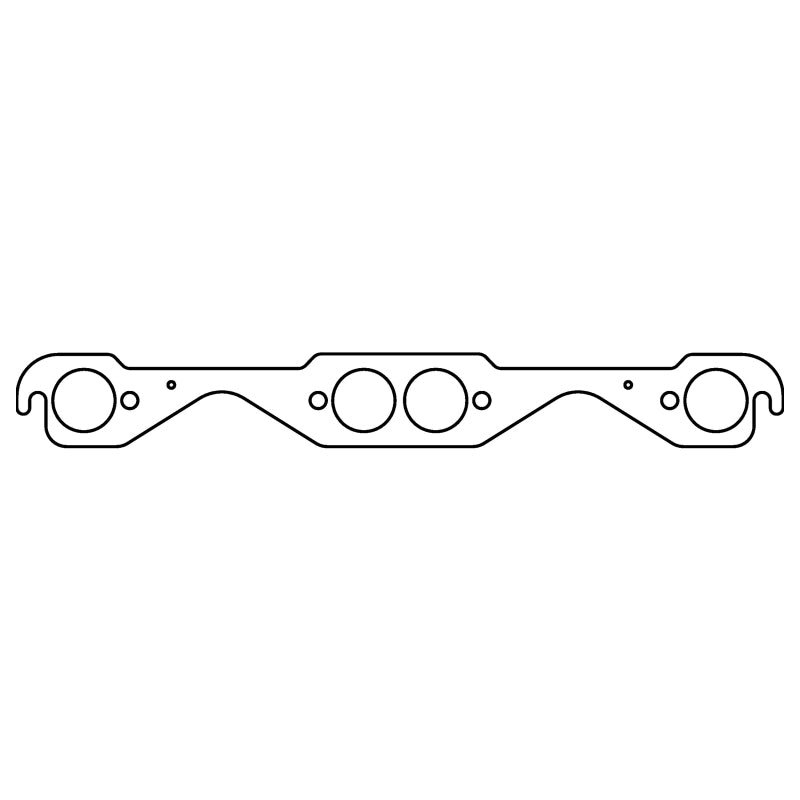 Cometic Gasket Cometic Chevy Gen1 Small Block V8 .060in Fiber Exhaust Mani Gskt Set-1.500in Round Port-23 Deg Head C5549HTS C5549HTS Photo - Primary