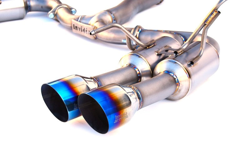 Invidia 2015+ WRX/STi Gemini 80mm Full Titanium Quad 101mm Tip Cat-Back HS15STI5TG4ST User 1