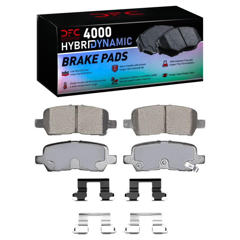 DFC DFC 4000 HybriDynamic Brake Pads Brakes, Rotors & Pads Brake Pads - OE main image