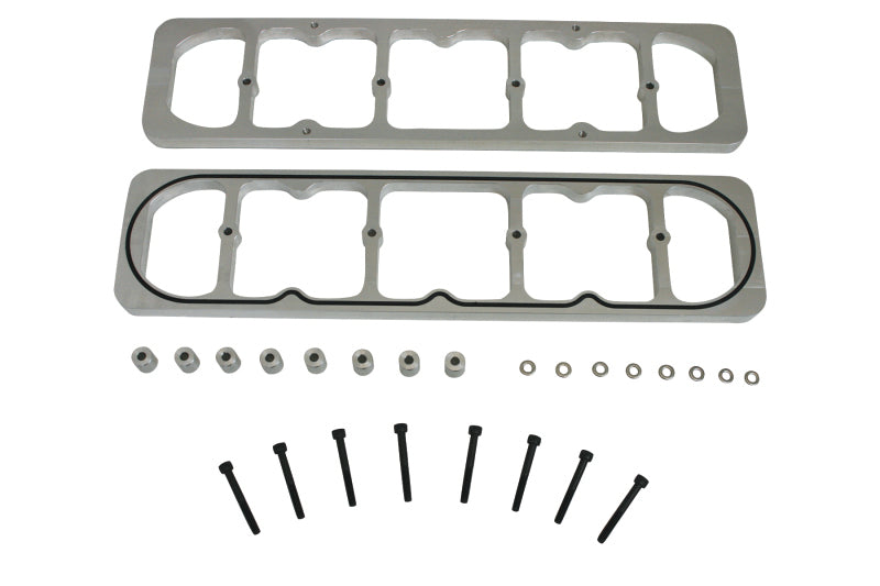 Moroso Chevrolet Small Block Valve Cover Adapter - GM LS Cylinder Heads - Billet Aluminum 68995 68995 Photo - Primary