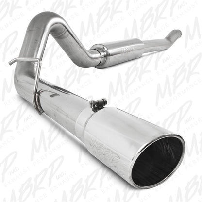 MBRP 2003-2007 Ford F-250/350 6.0L EC/CC Turbo Back Single Side (Stock Cat) S6206409 Photo - Primary