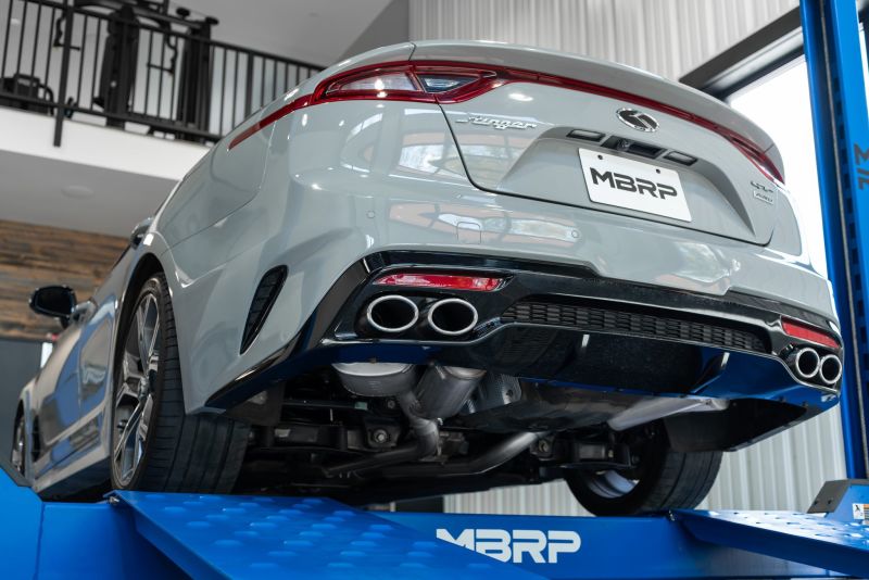 MBRP 2018+ Kia Stinger 3.3L RWD/AWD 2.5in Cat Back Dual Rear Exit w/o Tips S4704304 S4704304 User 1