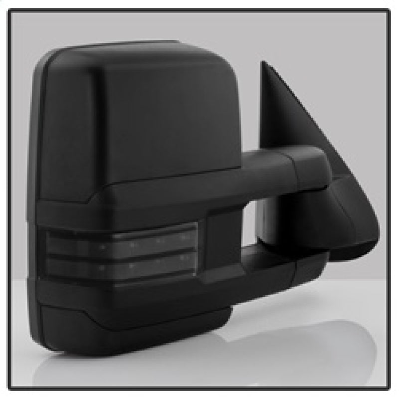 SPYDER xTune Chevy Silverado 03-06 G2 Heated Smoke LED Signal Telescoping Mirrors MIR-CS03S-G2-PWH-SM-SET 9936715 9936715 Photo - Unmounted