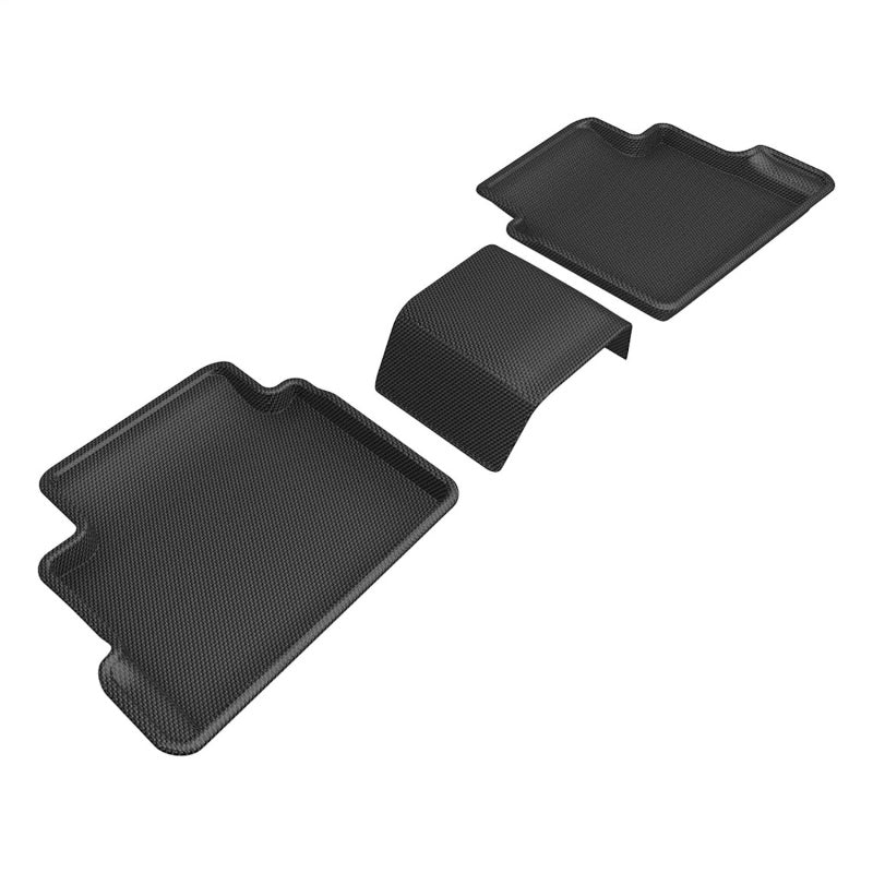 3D MAXpider ACE Kagu - Rear - Black Floor Mats Floor Mats - Rubber main image