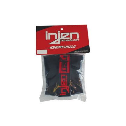 Injen Pre-Filter Water Repellant 5 1/4 in. Base x 7 in. Tall x 4 in. Top 1040BLK Photo - out of package