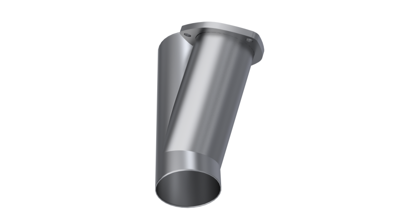 QTP 3.5in Weld-On QTEC Exhaust Cutout Y-Pipe 10350 10350 Photo - Primary