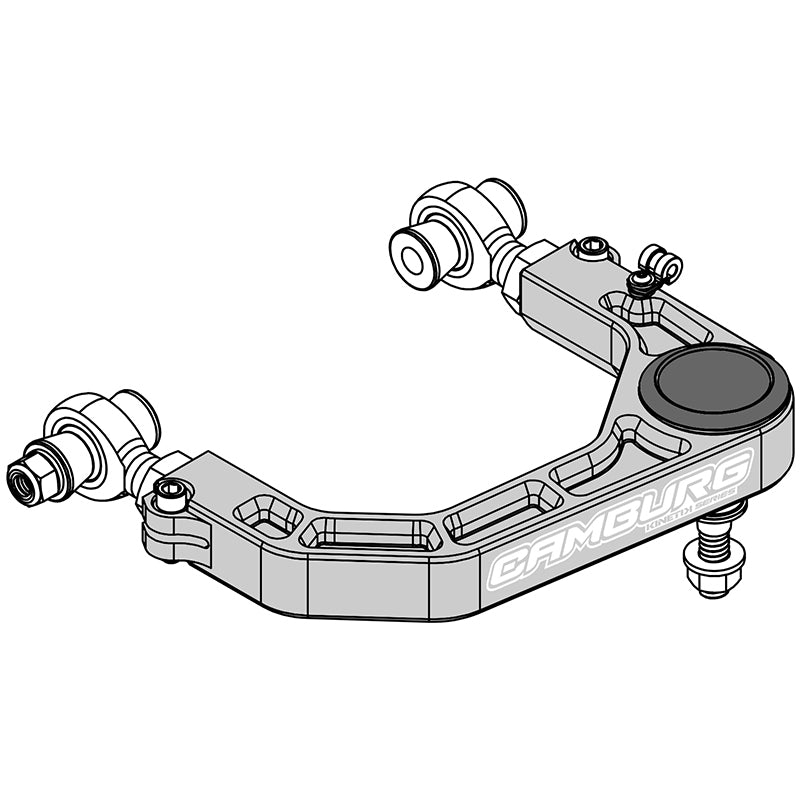 Camburg Toyota Tacoma 05-23 / 4-Runner 03-23 / FJ 07-14 KINETIK V2 Billet Uniball Upper Arms CAM-310184-GRY CAM-310184-GRY User 1