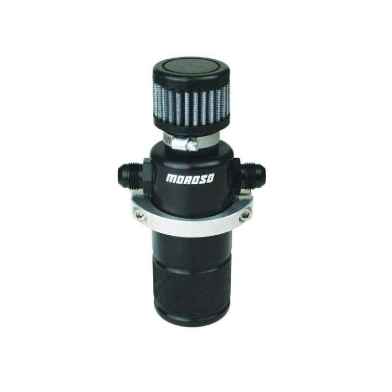 Moroso Compact Breather Tank - Black 85397 85397 User 1