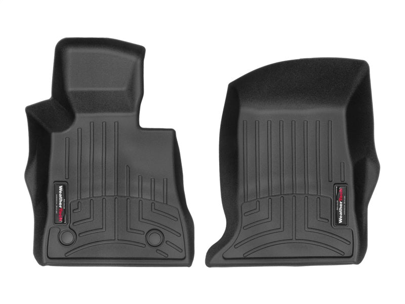 WeatherTech 2016 Chevrolet Camaro Front FloorLiners - Black 449011 Photo - Primary