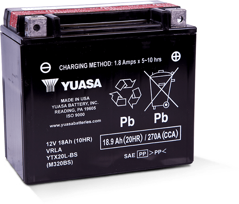 Yuasa Battery Yuasa Ytx20L-Bs Yuasa Battery YUAM320BSTWN