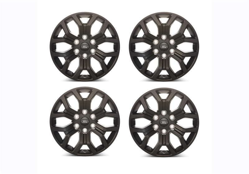 Ford Racing 2021+ F-150 18in Matte Black Wheel Kit M-1007K-1875MB M-1007K-1875MB Photo - Primary
