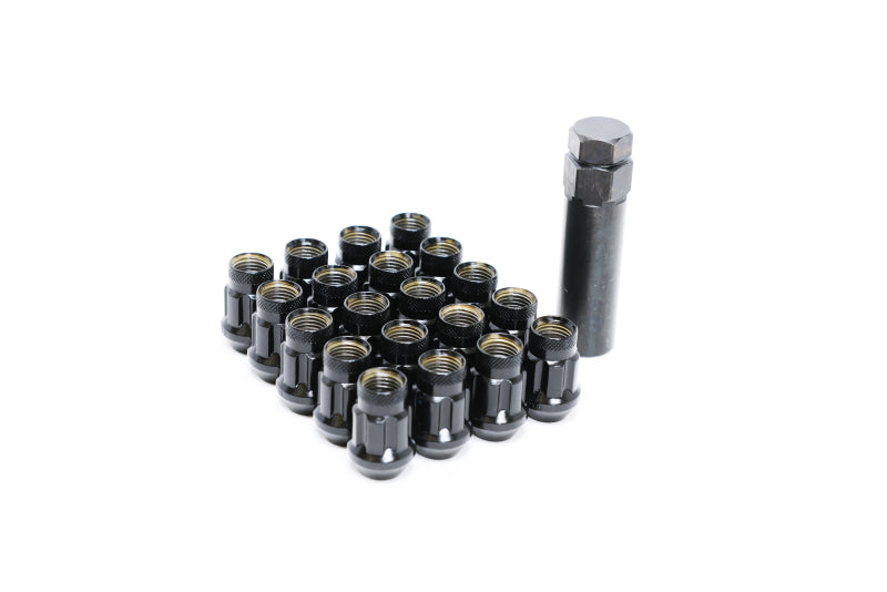 Wheel Mate Monster Lug 35 Short Lug Nut Set of 20 - Black 14x1.50 33000B 33000B Photo - Primary