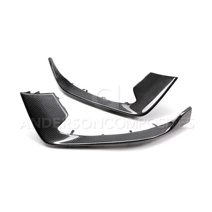 Anderson Composites 2015-2017 Ford Mustang Shelby GT350 Carbon Fiber Bumper Inserts AC-FBI15MU350 AC-FBI15MU350 Photo - Primary