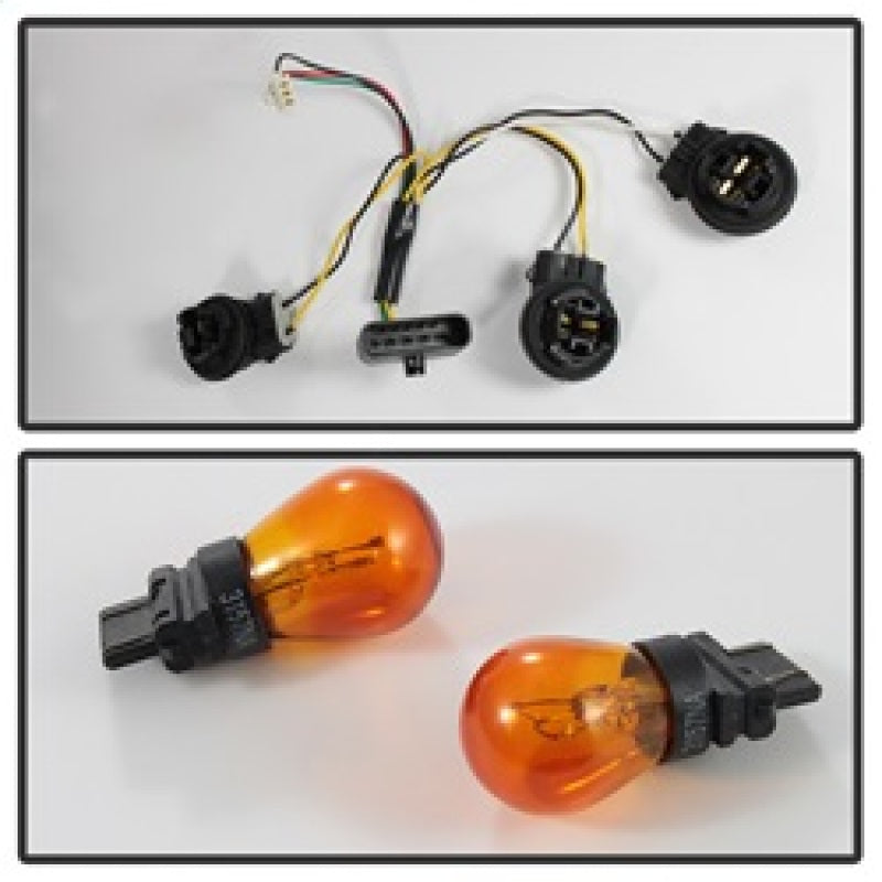 Spyder 99-05 Pontiac Grand Am LED Tail Lights - Black Smoke 5084309 5084309 Photo - Unmounted