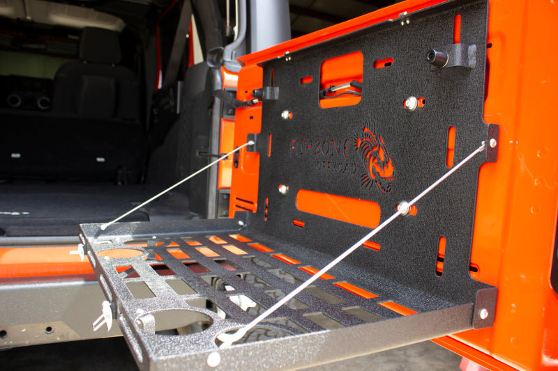 Fishbone Offroad 07-18 Jeep Wrangler JK Tailgate Table FB25137 FB25137 Photo - lifestyle view