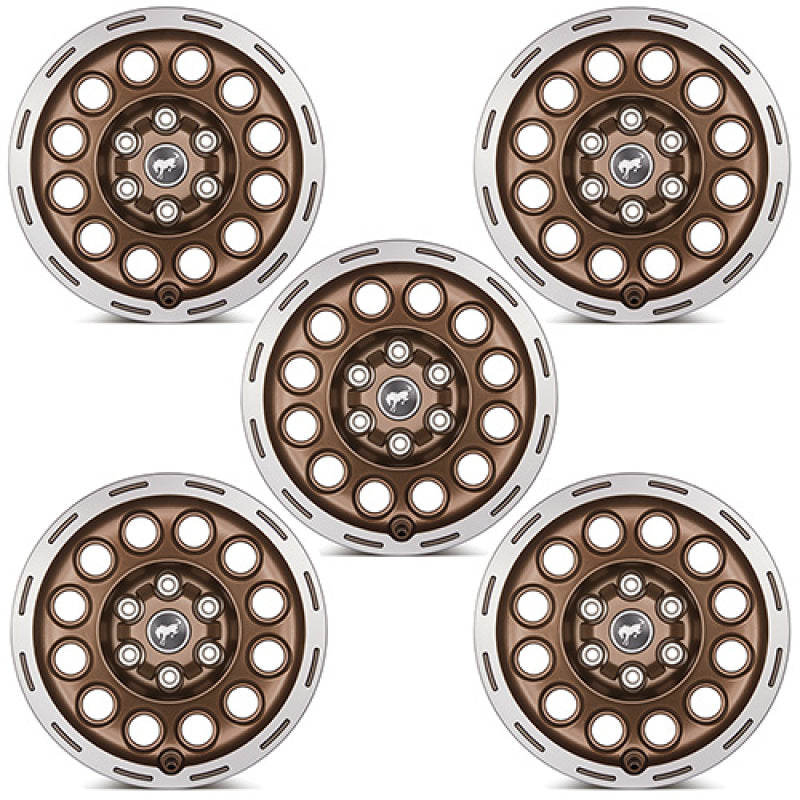 Ford Racing 21-23 Bronco 17x8.0 Wheel Kit -Sinister Bronze M-1007K-P1780BRN M-1007K-P1780BRN User 1