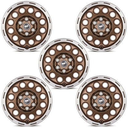 Ford Racing 21-23 Bronco 17x8.0 Wheel Kit -Sinister Bronze M-1007K-P1780BRN M-1007K-P1780BRN User 1