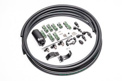 Radium Engineering Late Nissan Fuel Hanger Plumbing Kit Stainless Filter 20-0702-03 20-0702-03 Photo - Primary