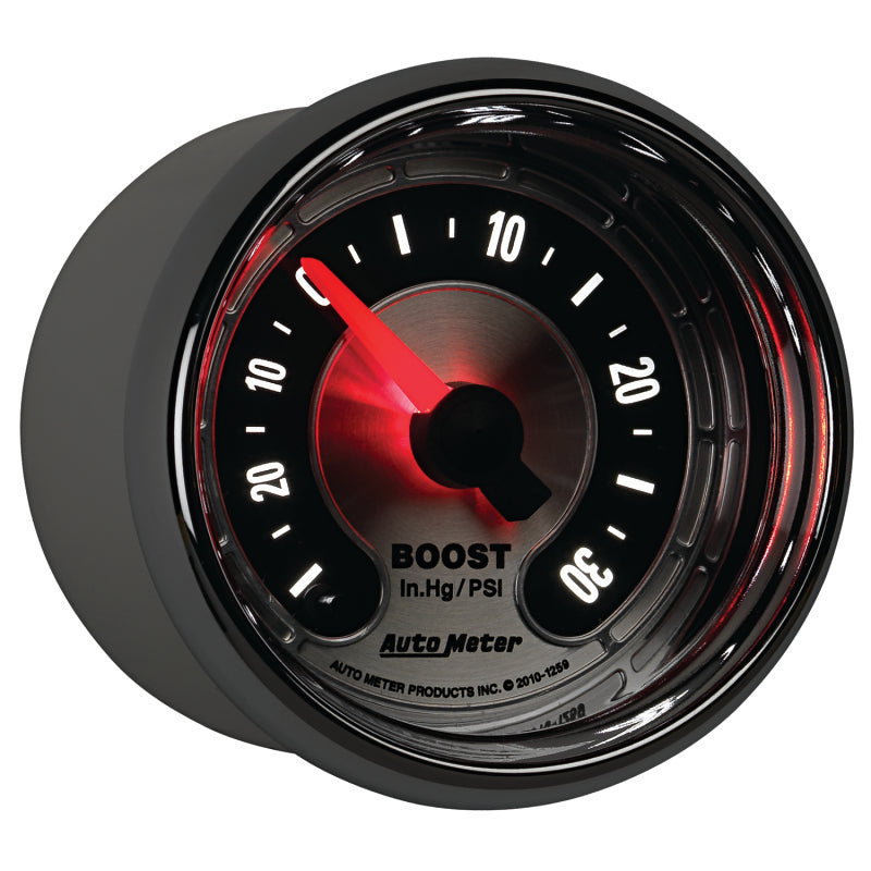 Autometer American Muscle 52mm Full Sweep Electric 30 In Hg.-Vac/30PSI Boost Vacuum Gauge 1259 1259 User 5