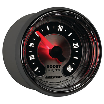Autometer American Muscle 52mm Full Sweep Electric 30 In Hg.-Vac/30PSI Boost Vacuum Gauge 1259 1259 User 5