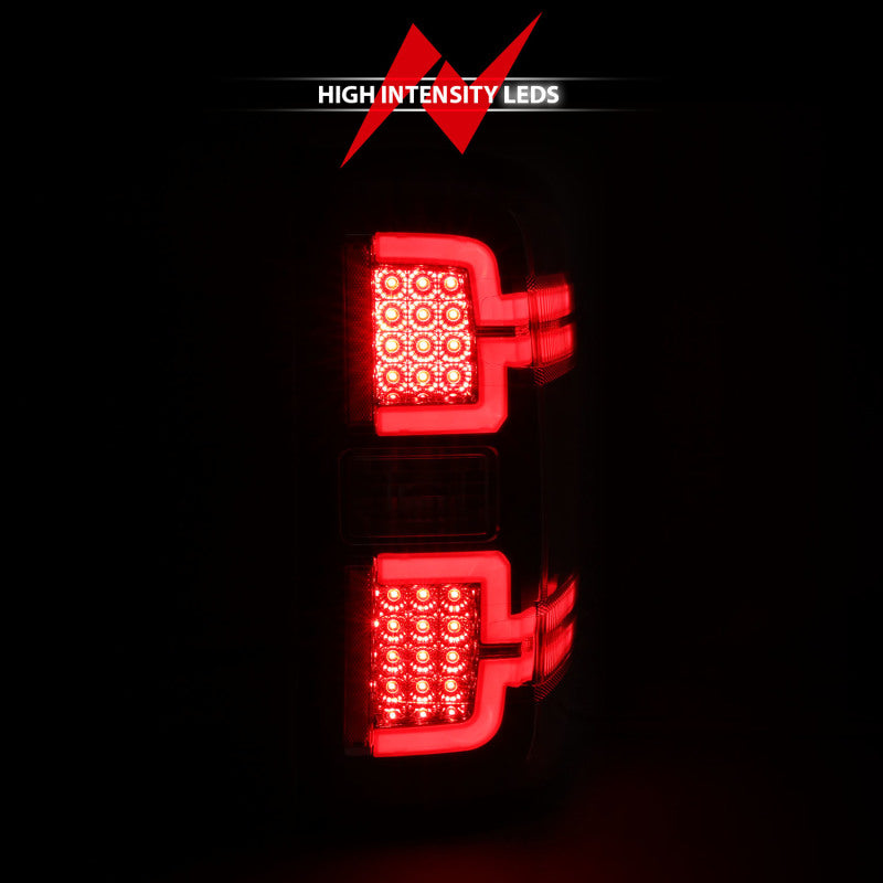 ANZO 2014-2018 Chevy Silverado 1500 LED Taillights Black 311289 311289 Photo - Unmounted