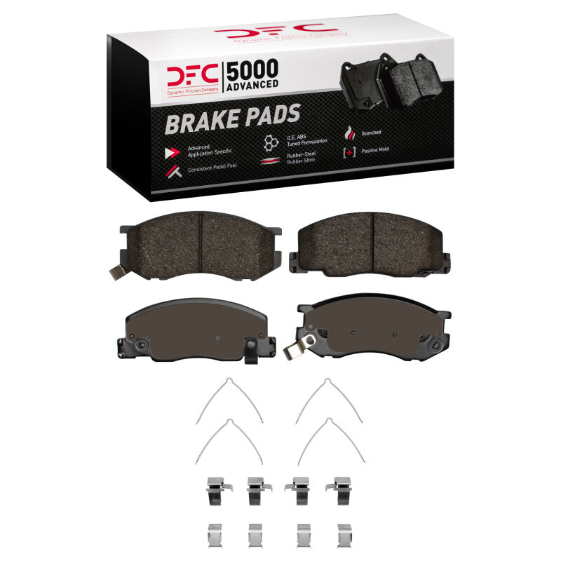 DFC DFC 5000 Advanced Ceramic Brake Pads Brakes, Rotors & Pads Brake Pads - OE main image