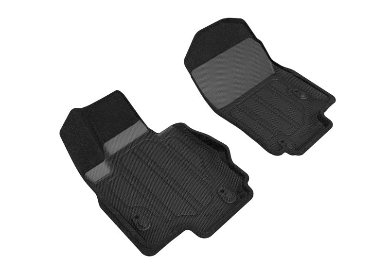 3D MAXpider 20-21 Mercedes-Benz GLE/GLS-Class Elegant Hybrid 1st Row Floormat - Black SLMB11814709 SLMB11814709 Photo - Primary