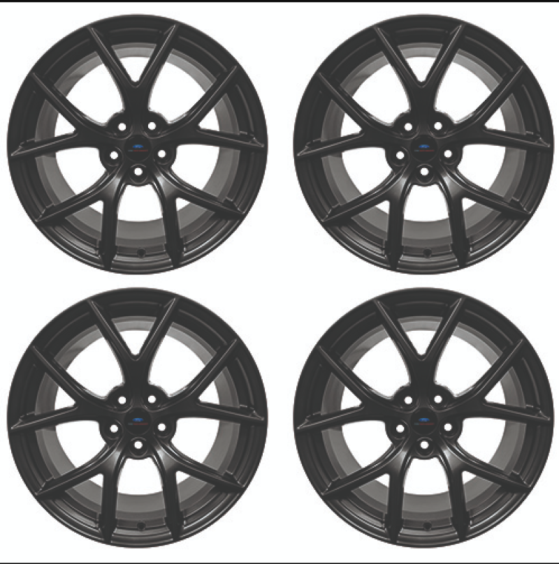 Ford Racing 15-20 Mustang19x10.5in & 19x11in Wheel Kit w/TPMS - Matte Black M-1007K-DC19XMB M-1007K-DC19XMB User 1
