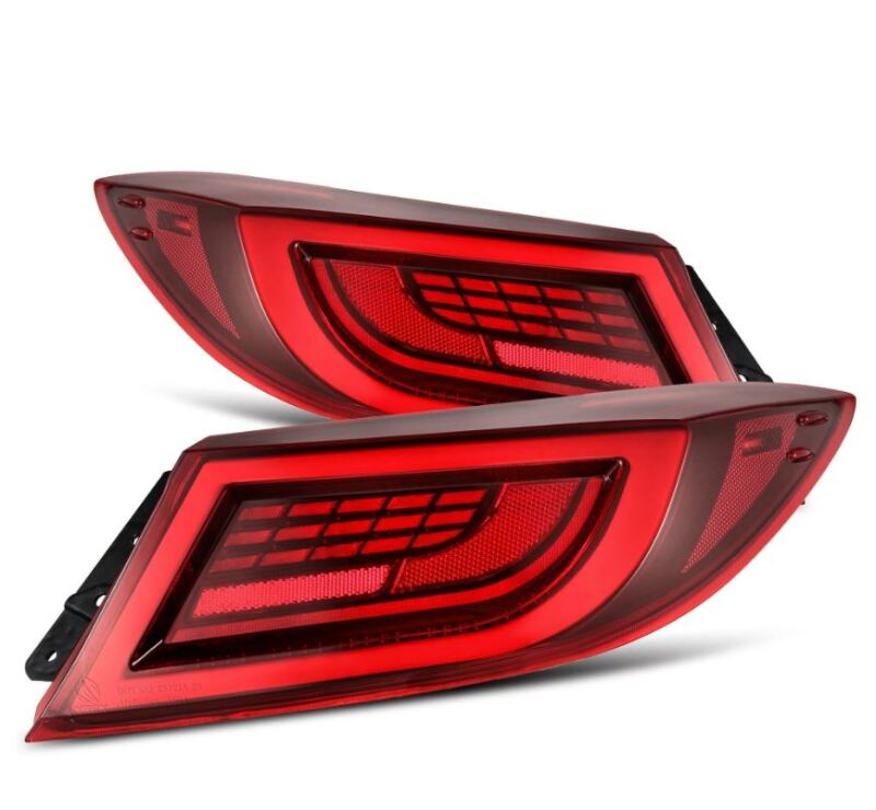 AlphaRex 22-24 Toyota GR86 LUXX LED Taillights Vivid Red 675030 675030 Photo - Primary