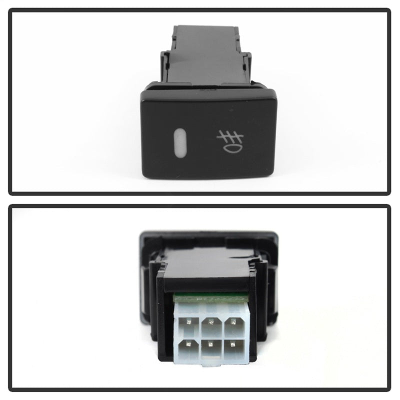 Spyder 2017+ Toyota Corolla OEM LED Fog Lights w/Switch - Clear (FL-TCO17-LED-C) 5084866 5084866 Photo - Unmounted