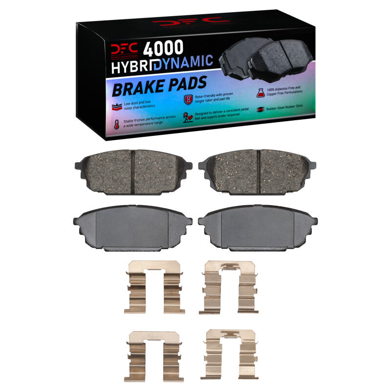 DFC DFC 4000 HybriDynamic Brake Pads Brakes, Rotors & Pads Brake Pads - OE main image