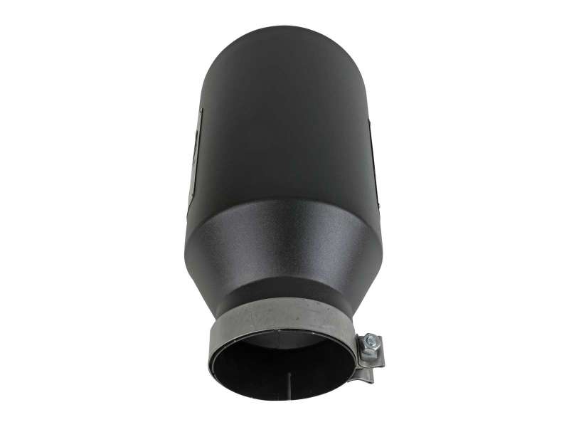 aFe Power Universal 5in Inlet 8in Outet MACH Force-XP Clamp-On Exhaust Tip - Black 49T50801-B15 49T50801-B15 Photo - Unmounted
