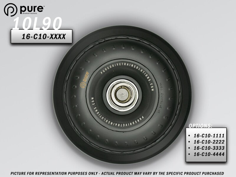 Pure Drivetrain Solutions PDS Billet Race Torque Converter Drivetrain Torque Converters main image