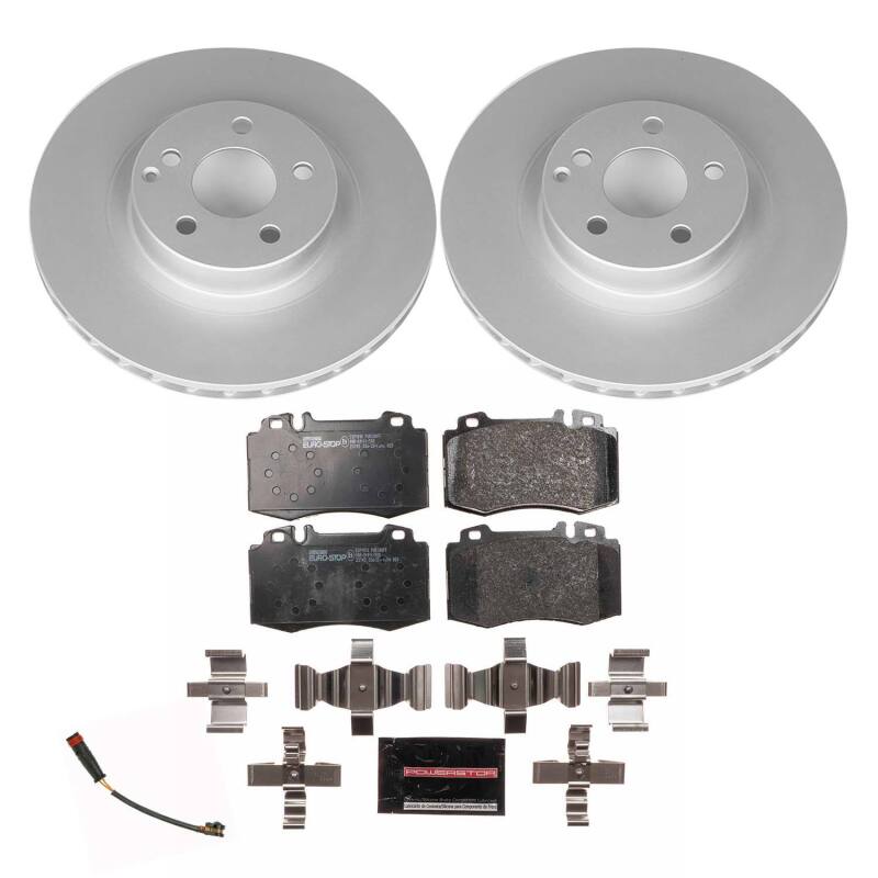 PowerStop Power Stop 08-11 Mercedes-Benz CLS550 Front Euro-Stop Brake Kit ESK6601 ESK6601 Photo - Primary
