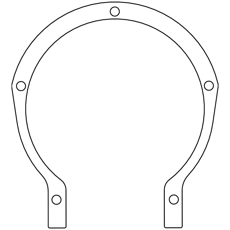 Cometic Gasket Cometic Ford Flathead V8 8BA/8CM .015in Fiber Timing Cover Gasket - 1948-1953 C15135 C15135 Photo - Primary