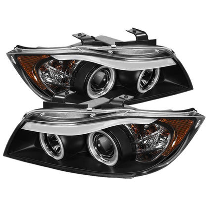 Spyder BMW E90 3-Series 06-08 4DR Projector CCFL Halo - Eyebrow Bulb Blk- PRO-YD-BMWE9005-CCFL-BK 5029652 5029652 Photo - Primary