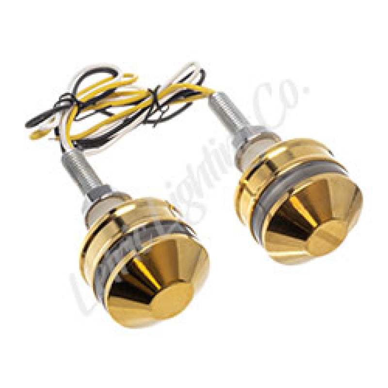 Letric Lighting Grip Ind Lghts Brss Cp Wht/Amb LLC-NBE-TS LLC-NBE-TS Photo - Primary