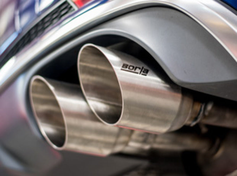 Borla 18-19 VW Golf R MK7.5 2.0L S-Type CatBack Exhaust w/ Resonator 140831SB 140831SB Photo - Close Up